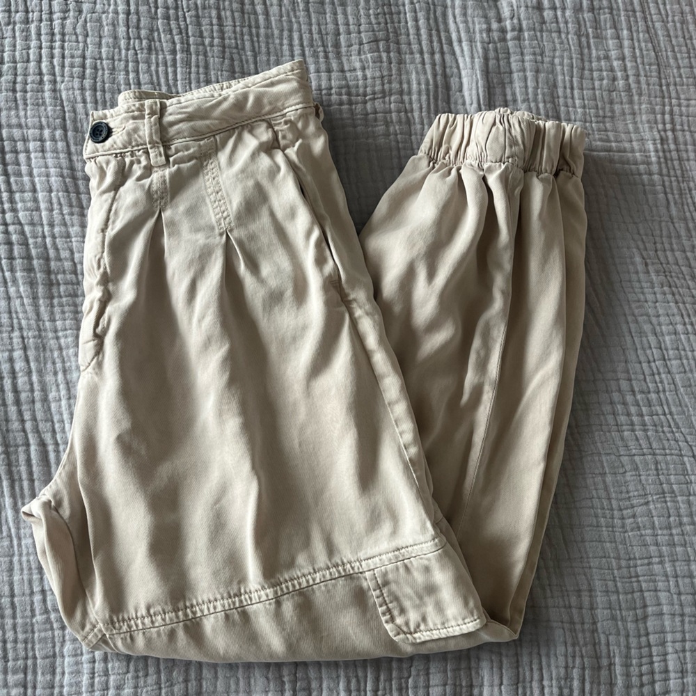 AllSaints Super Soft, Beige Joggers in Size 6